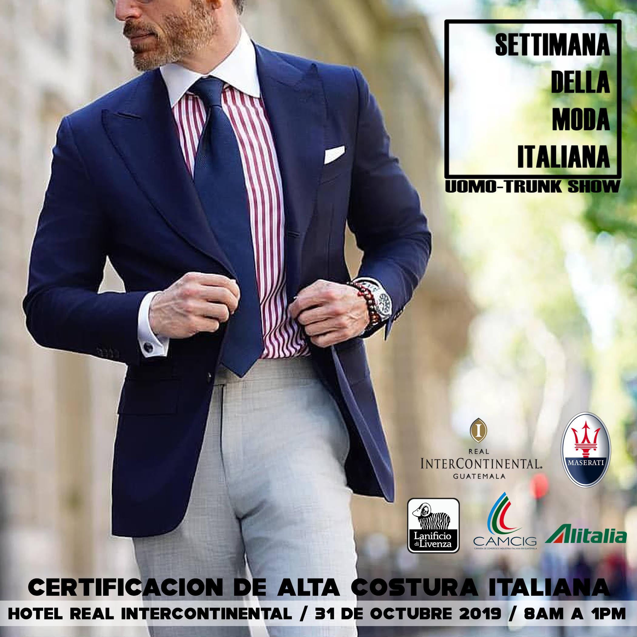 mínimo Publicación Alcalde CAMCIG | Los días 30 y 31 de octubre, la Semana de la Moda Italiana se  llevará a cabo en la Ciudad de Guatemala.